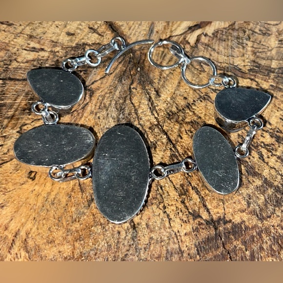 Rainbow Pink Moonstone Bracelet 6 1/2” - 7” - Picture 7 of 10